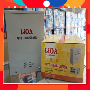 Biến áp Lioa đổi nguồn hạ áp DN030 - 1 pha
