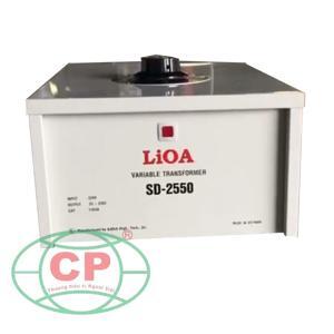 Biến áp Lioa vô cấp 1 pha SD-2550