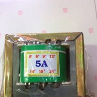 Biến áp nguồn 5 A đầu ra các Vôn