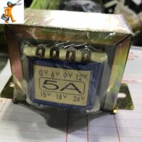 Biến áp nhiều đầu 5A 0V-6V-9V-12V-15V-18V-24V
