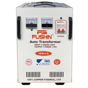 Biến áp tự ngẫu 1 Pha 220V/110V 10KVA-Dây Đồng