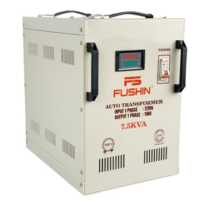 Biến áp tự ngẫu 1 Pha 220V/110V 7.5KVA-Dây đồng