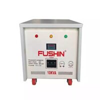 Biến Áp Tự Ngẫu 3 Pha 10KVA FUSHIN Vào 380V Ra 200V-220V Thông Dụng