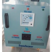 Biến áp tự ngẫu 3P 380V/220V 10KVA - Thông Dụng-THD-INPUT: 380V/3P-OUTPUT: 200V-220V(3P+N)