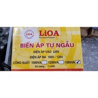 Biến áp tự ngẫu LiOA 1 pha - Bộ đổi nguồn từ 220V sang 11V