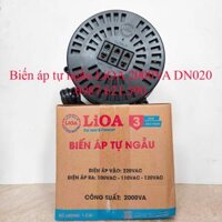 Biến Áp Tự Ngẫu LiOA 2000VA DN020 – Bộ Đổi Nguồn 2KVA