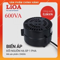 Biến áp tự ngẫu LiOA 600VA DN006 - Bộ đổi nguồn điện 220V sang 100V 110V 120V - Điện Nước Quân Hiền