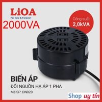 BIẾN ÁP TỰ NGẪU LIOA DN020 -2000VA BIẾN ĐỔI 220V-110V