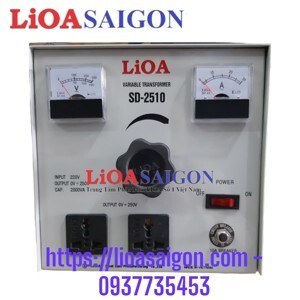 Biến áp vô cấp LiOA SD-2510