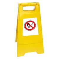 Biển cảnh báo di động chữ A gấp bằng nhựa