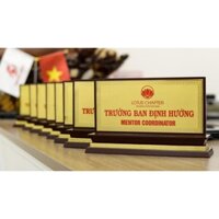 Biển Chức Danh Tam Cấp