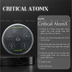 Biến điện Critical Atom X