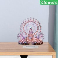 Biển hiệu Acrylic bánh xe phẳng 2D sưu tập để bàn Cafe Trang trí nhà cửa