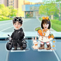 Biển hiệu bảng điều khiển xe hơi chạy bằng năng lượng mặt trời tùy chỉnh, dễ thương cho trẻ em, DIY, nổi tiếng trên mạng, cao cấp cho nam và nữ