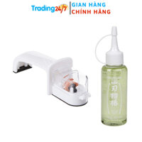 [Biên Hòa] Combo dụng cụ mài dao kéo và dầu chống gỉ sét dao kéo Kurobara chiết xuất hoa trà Nhật Bản
