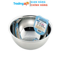 [Biên Hòa] Giá vo gạo bằng inox 24cm Nội địa Nhật Bản