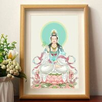 Biển Nam Avalokitesvara Bồ Tát Chân Dung Bàn Tranh Hộ Gia Đình Avalokitesvara Bồ Tát Phật Tượng B20240829