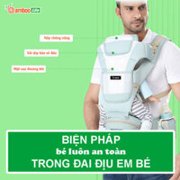 Biện pháp để giúp bé luôn an toàn trong đai địu em bé