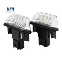 Biển Số Lắp Ráp Đèn 6340A3 Cho Xe Đạp Peugeot 206 207 306 307 308 406 407 5008 Đối Tác LED Xenon Biển Số Đèn