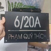 Biển Số Nhà Alu