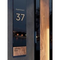 Biển số nhà sang trọng, đẳng cấp, bóng đẹp như gương, có nhiêu kích thước cho khác chọn, nhận sản xuất theo yêu cầu. ...