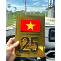 BIỂN SỐ NHÀ THIẾT KẾ THEO YÊU CẦU ALU VÀNG GƯƠNG