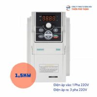 Biến tần 1 pha ra 3 pha 1.5kw Simphoenix E500