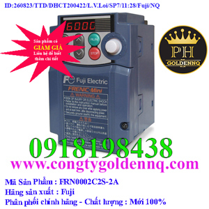 Biến tần Fuji FRN0002C2S-2A - 0.2kW 3 Pha 220V