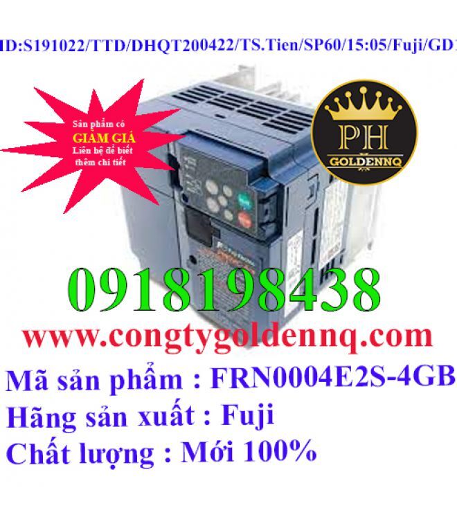Biến tần Fuji FRN0004E2S-4GB
