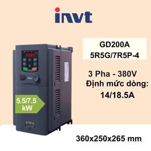 Biến tần INVT GD200A-5R5G/7R5P-4 - 5.5-7.5kW 3 Pha 380V