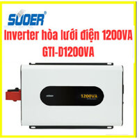 Biến Tần Suoer Hòa Lưới Bám Tải  1200VA 30V-45V Có Đồng Hồ Hiển Thị - Inverter 1200W hòa lưới-  GTI-D1200VA