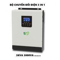 Biến Tần Tích Hợp 3KVA 2400W Điện Mặt Trời,+ Hệ Thống Kiểm Soát Pin NLMT 24V 50A