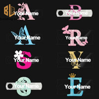 Biển Tên 3D Văn Bản Lớn Lên Thẻ Tên Cá Tính Cho Cup 40oz 30oz 20oz Tùy Chỉnh Cốc Cốc Cốc Cốc Tên Nắp Tùy Chỉnh Acrylic Bảng Tên