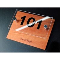 Biển tên số phòng nhà nghỉ khách sạn