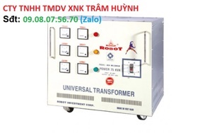 Biến thế đổi điện Robot 3 pha 10KVA (Dây nhôm)
