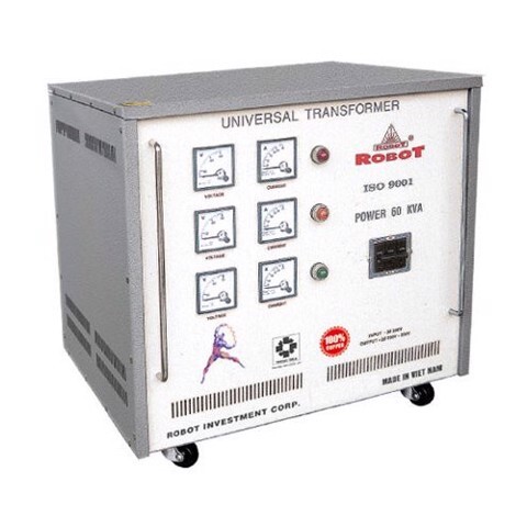 Biến thế đổi điện Robot 3 pha 120KVA (Dây đồng)