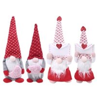 Biển Thụy Điển Tomte Giáng sinh Đồ trang trí ngày lễ tình nhân Scandinavia Gnome Tomte Nisse Phong bì thủ công sang trọng và tình yêu