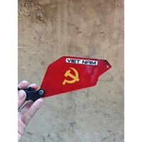 Biển xe đạp cờ việt nam và cờ đảng