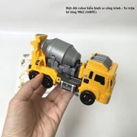 Biệt đội robot biến hình xe công trình – Xe trộn bê tông 9862 (1685E)
