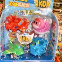 Biệt đội siêu khủng long vỉ 4 nhân vật