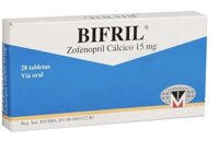 Bifril 15mg H/28viên ( thuốc huyết áp)