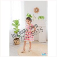 Big Baby Shop  [] Váy cotton kẻ - kẻ 7 màu Haki