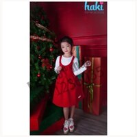 Big Baby Shop  []Váy yếm đỏ - Haki _HK036