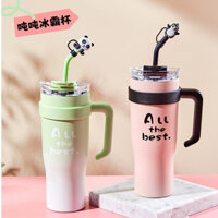 Big Mac giữ nhiệt cốc dung tích lớn di động ngoài trời sinh viên tủ lạnh xe tay cầm Cốc đá Mac Cup bán buôn