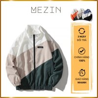 [BIG SALE] Áo Khoác Dù 2 Lớp Mezin Harve - Phối 3 màu thời trang form rộng cổ đứng chống nắng