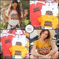 [BIG SALE] Áo thun nữ thời trang LOVE MORE chuẩn VNXK AXK010 | Shopee Việt Nam