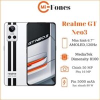 [BIG SALE] Điện thoại Realme GT Neo3, MediaTek Dimensity 8100,pin 5000 maAh - Bảo Hành Toàn Quốc 18 Tháng