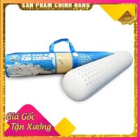 💢BIG SALE💢 Gối Ôm Ngủ Rất Êm Cao Su Thiên Nhiên Kim Cương Chính Hãng, Ruột Gối Ôm Cao Su Kim Cương - Xưởng may phi lụa