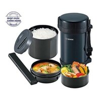 [BIG SALE] Hộp cơm giữ nhiệt 3 ngăn Zojirushi ZOCM-SL-GH18-BA 1.3L