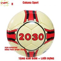 [BIG SALE] Quả bóng đá Futsal 2030 vàng đỏ Geru Star sân cỏ nhân tạo chính hãng